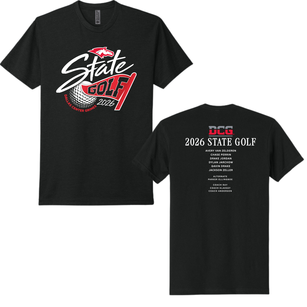 DCG State Golf T-shirt