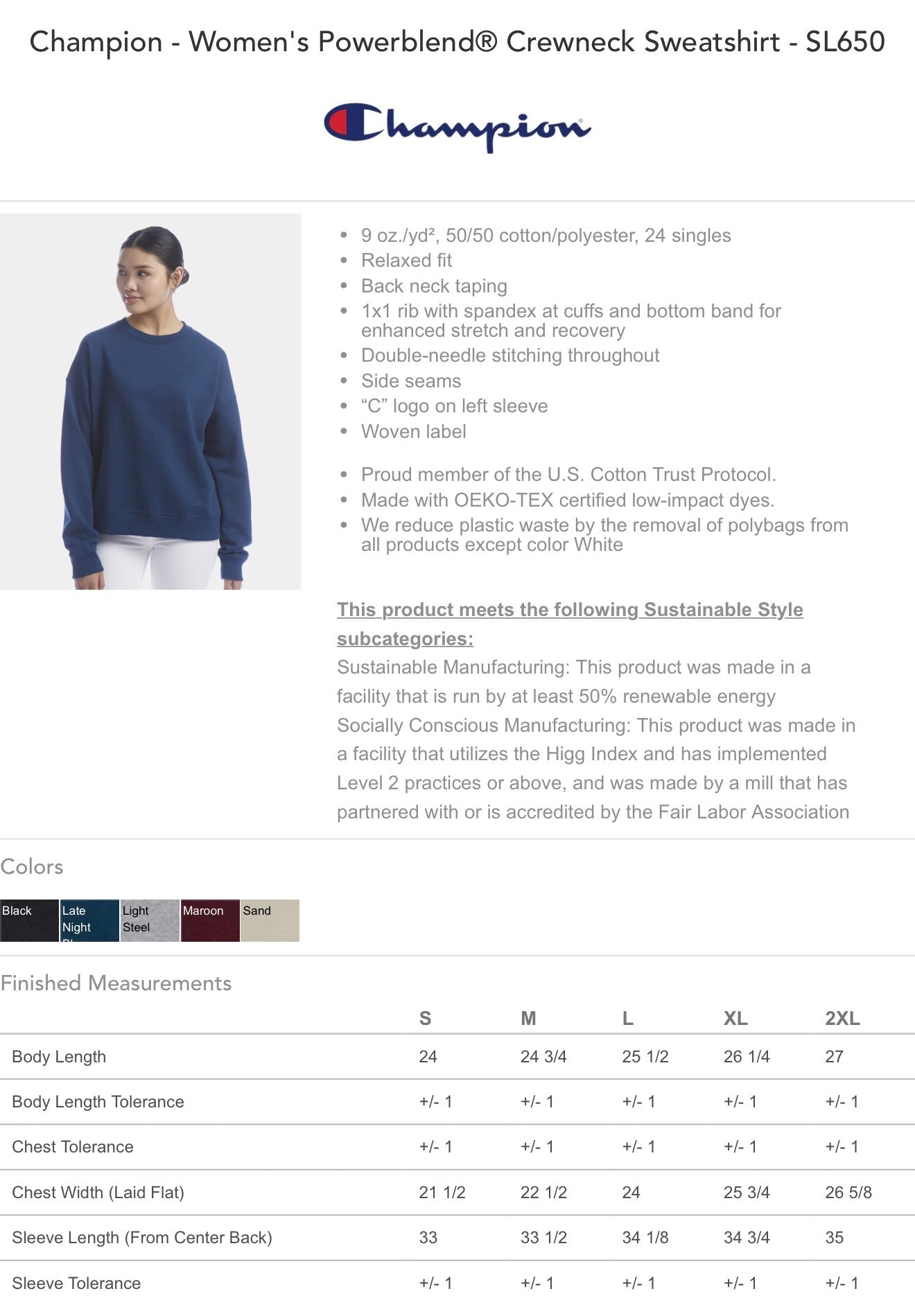 Womens Crewnecks