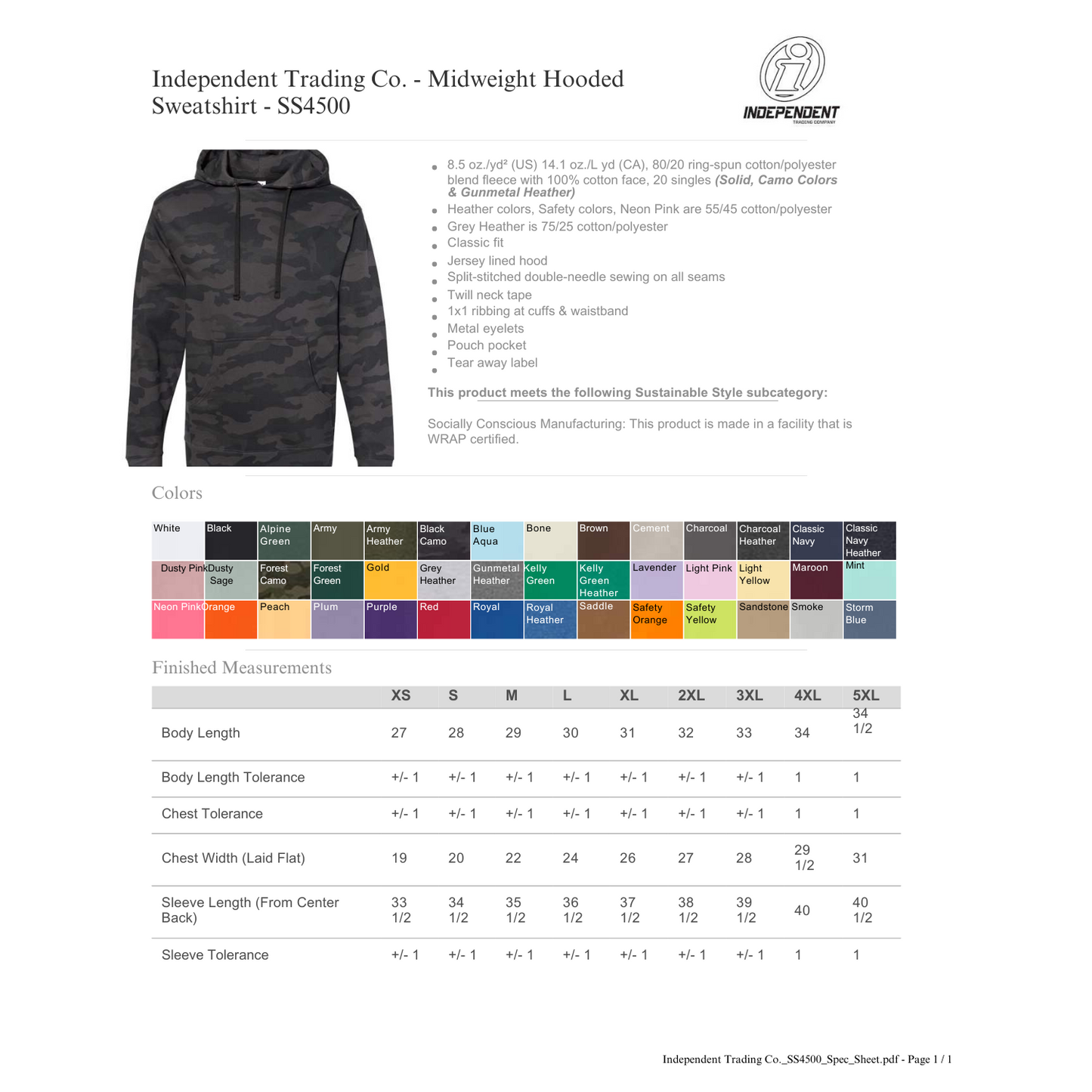 Camo Baseball Hoodie (Adult & Youth)