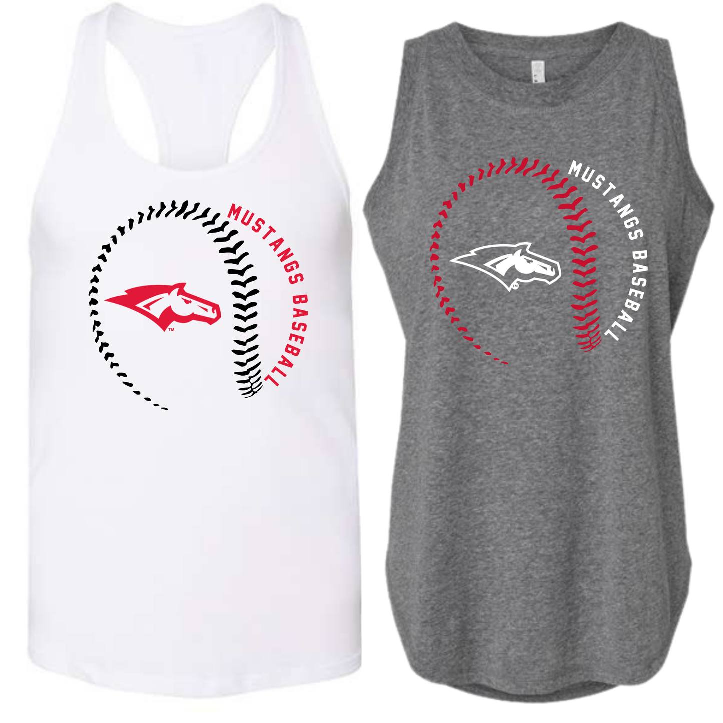 Baseball Stitches Women's Tank