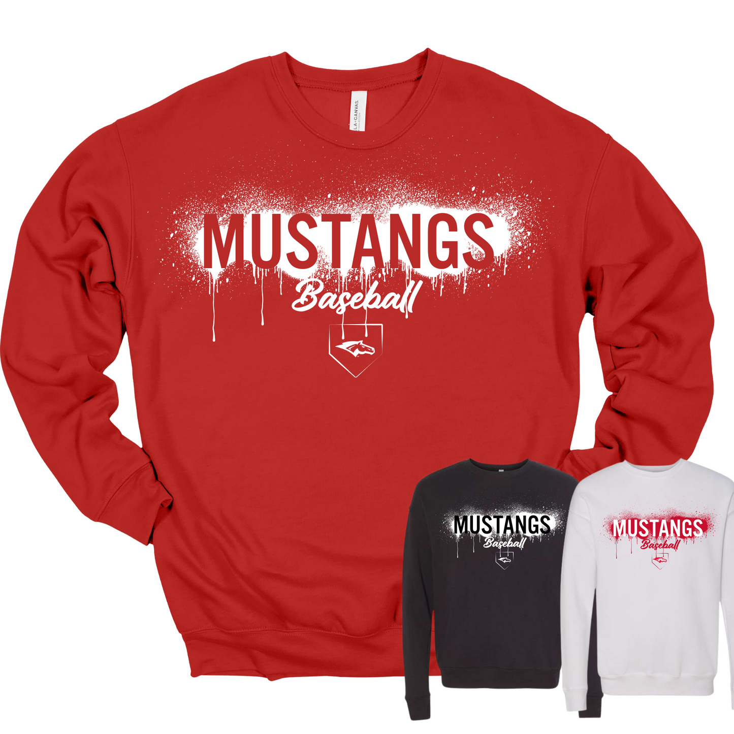 Spray Paint Unisex Bella Canvas Crewneck