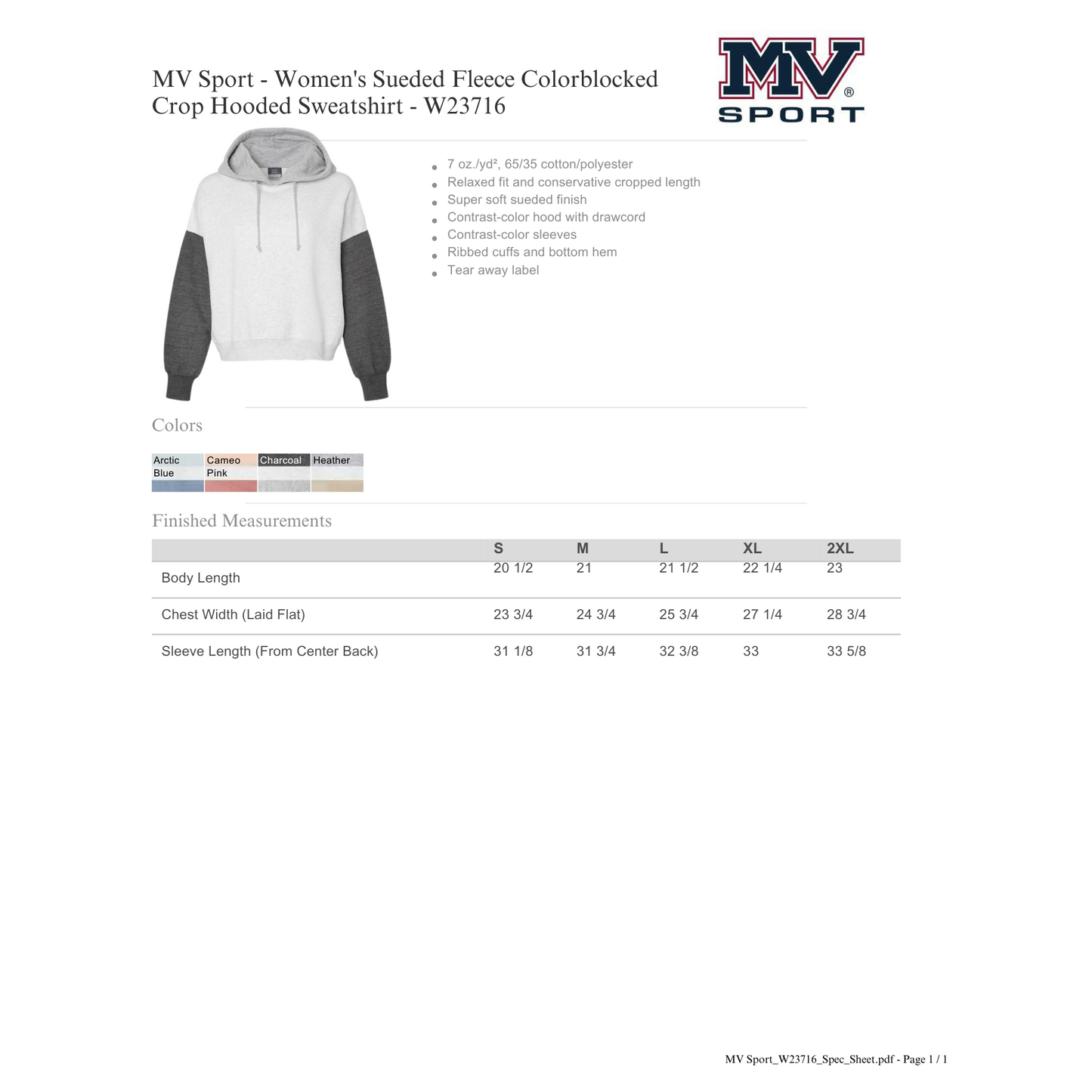 Color Block Women's Hoodie