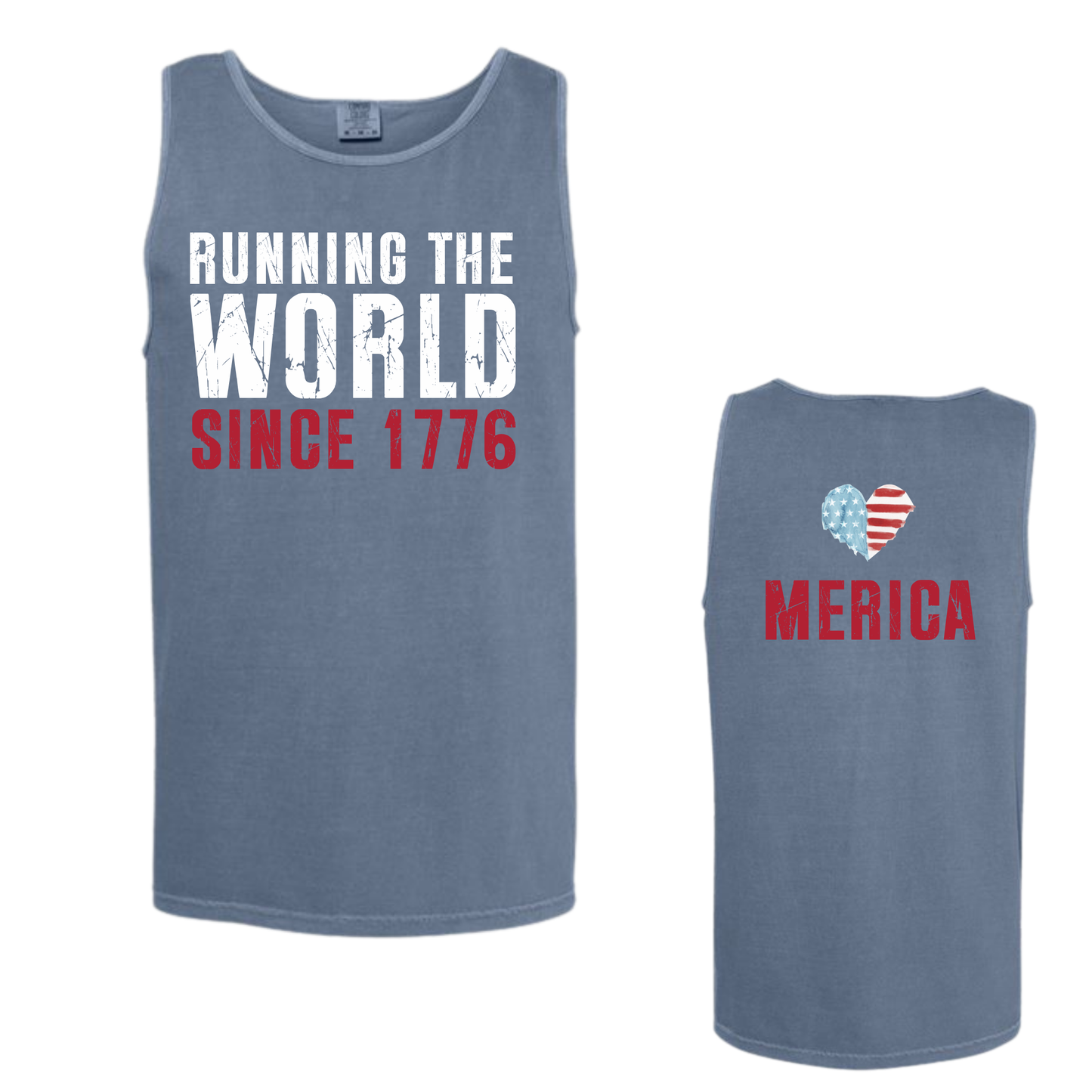 Running the World Unisex Tank