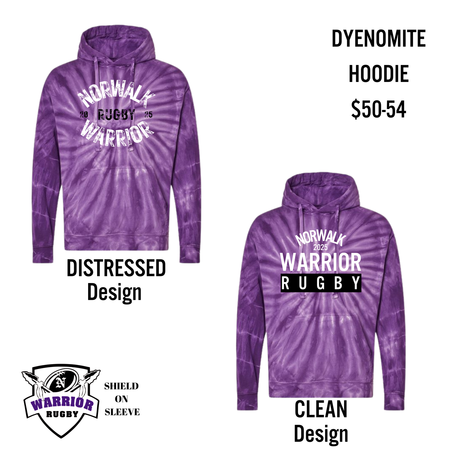Purple Tie Dye Hoodie