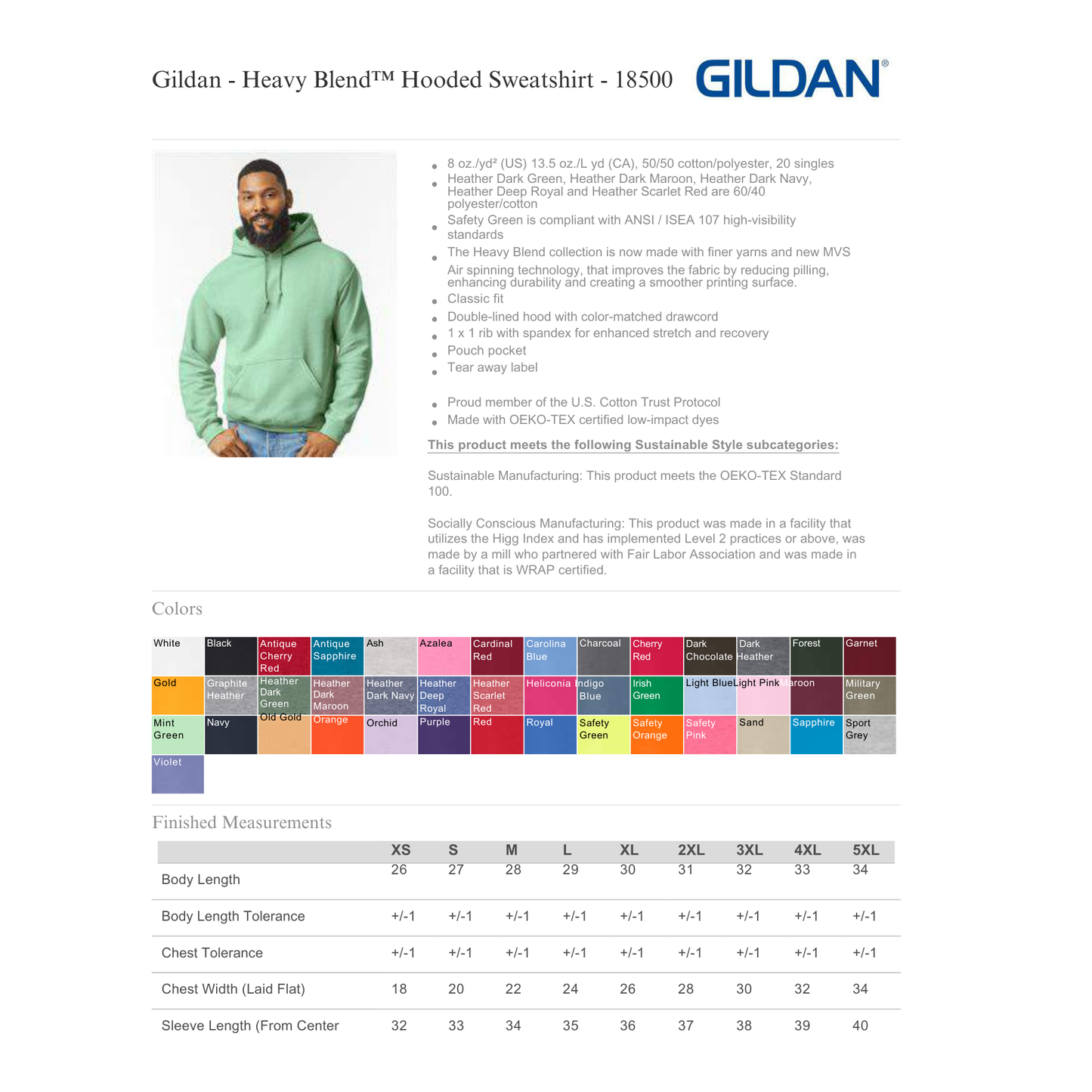Gildan Brand Hoodie