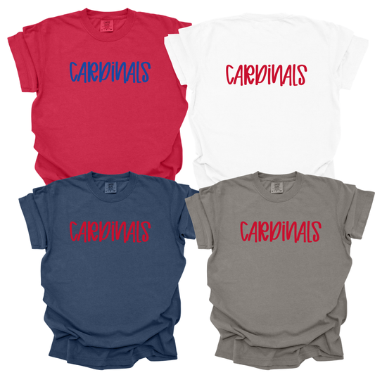 Cardinals Handwriting Design