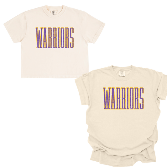 Warriors Purple and Yellow