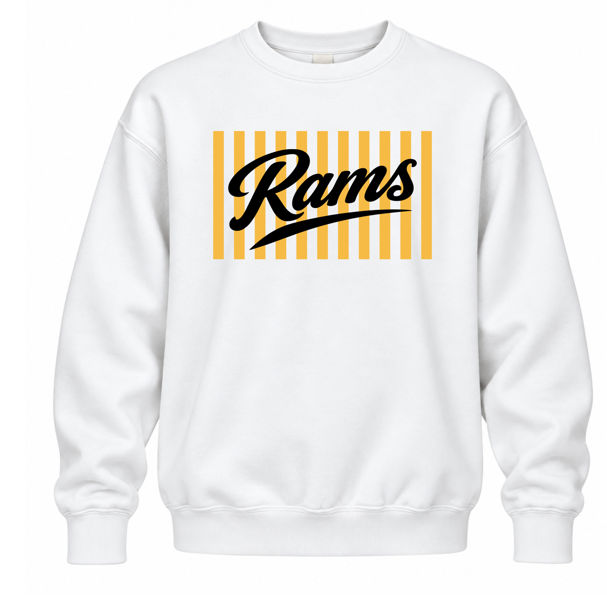 Custom Stripe Design Crewneck