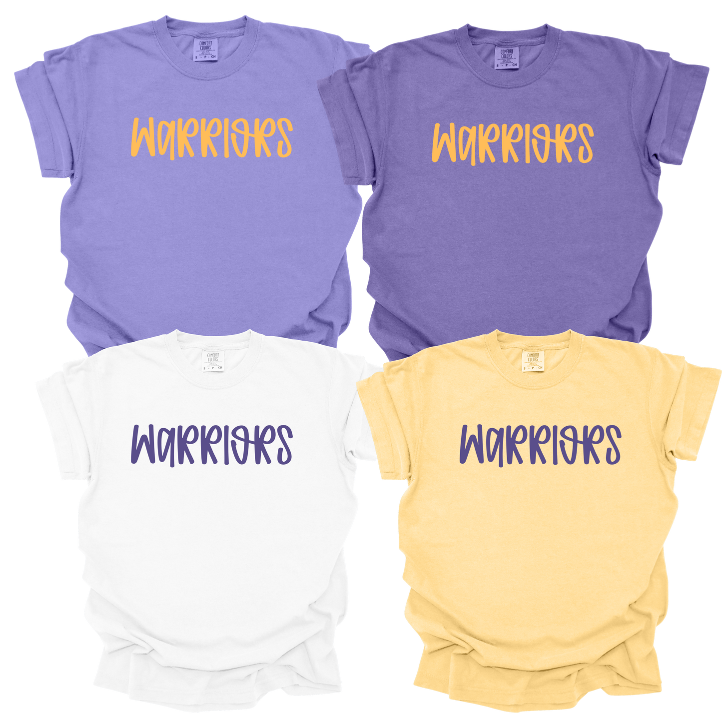 Warriors Handwriting Design