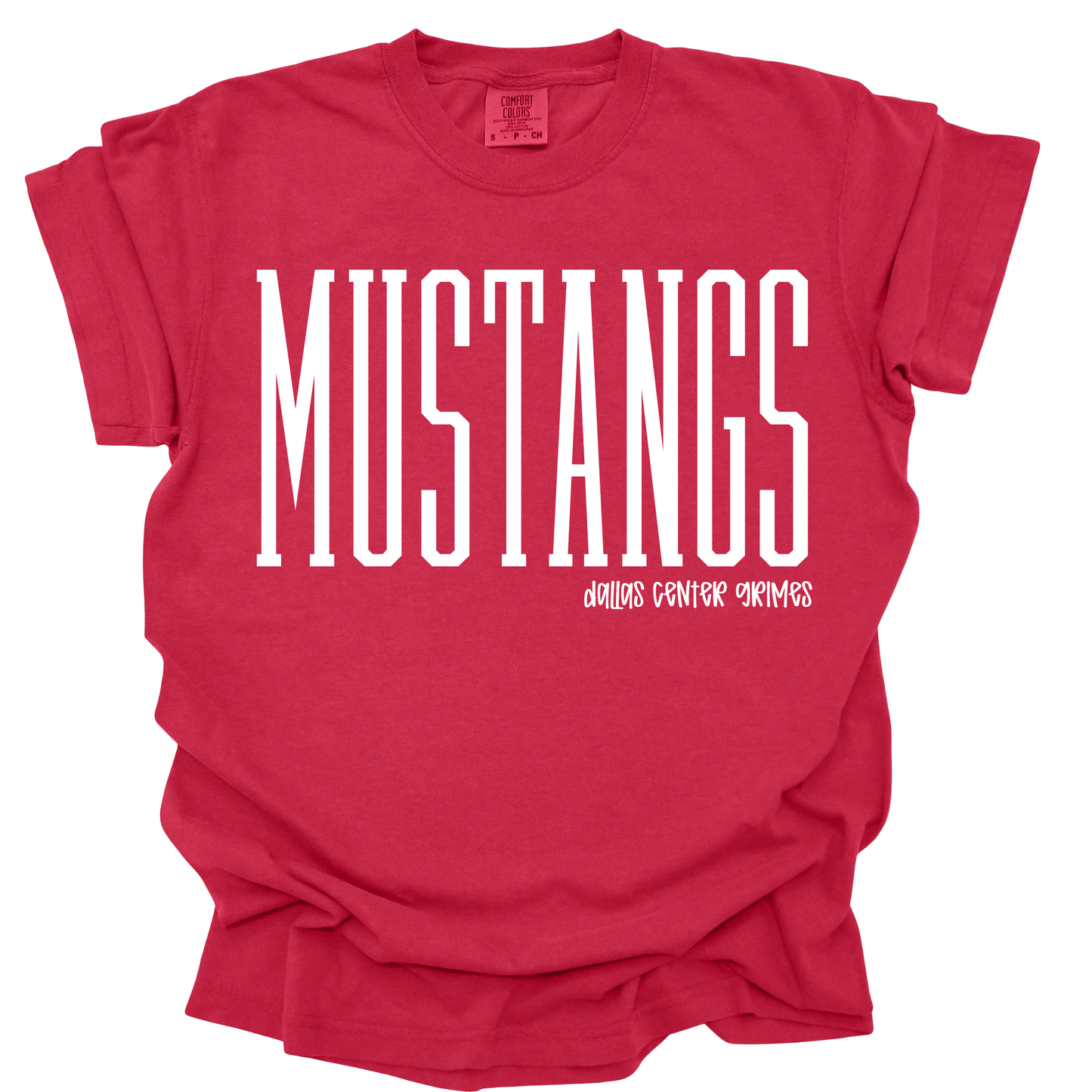 Custom Mascot Tee (Comfort Colors)