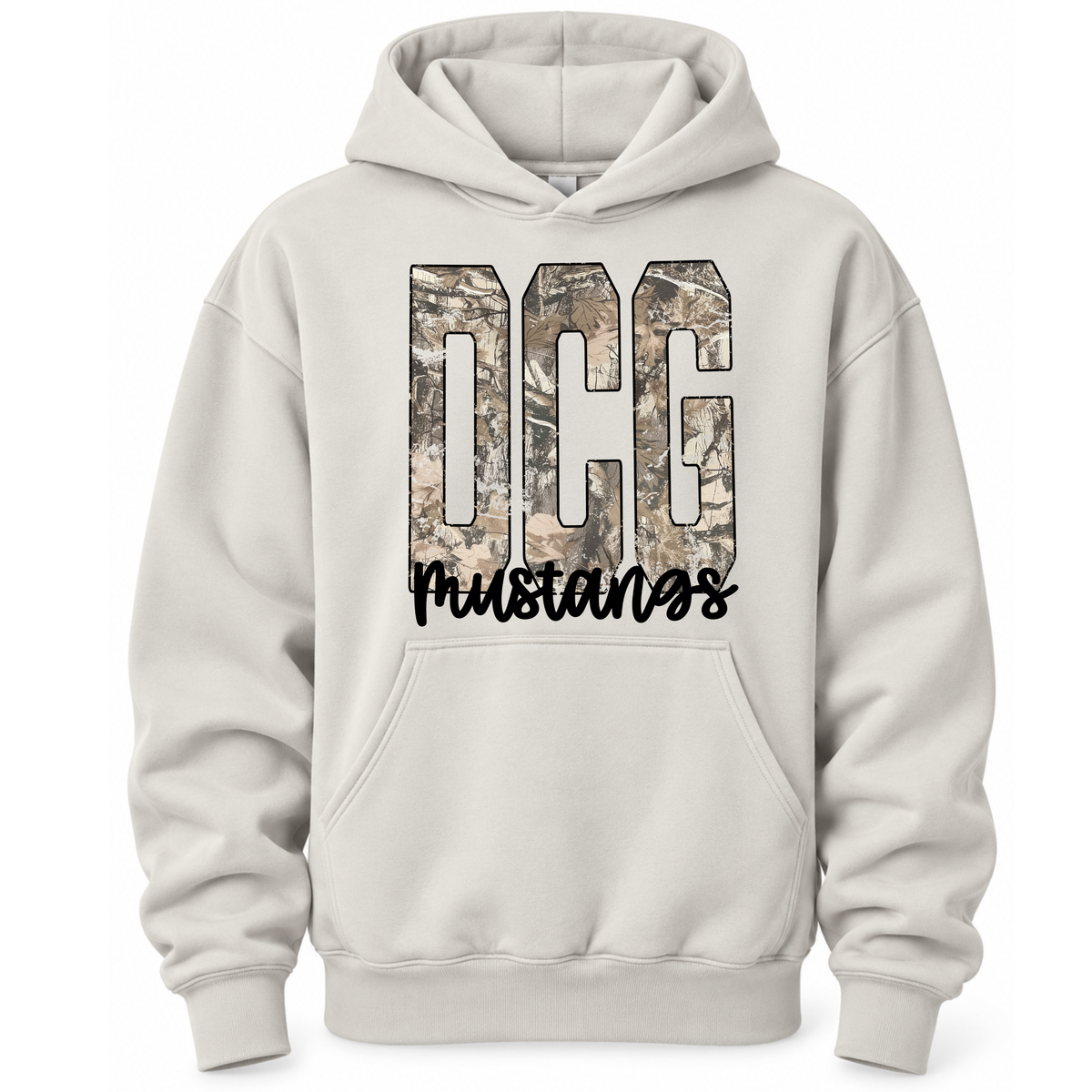 DCG Mustangs Camo Print Hoodie
