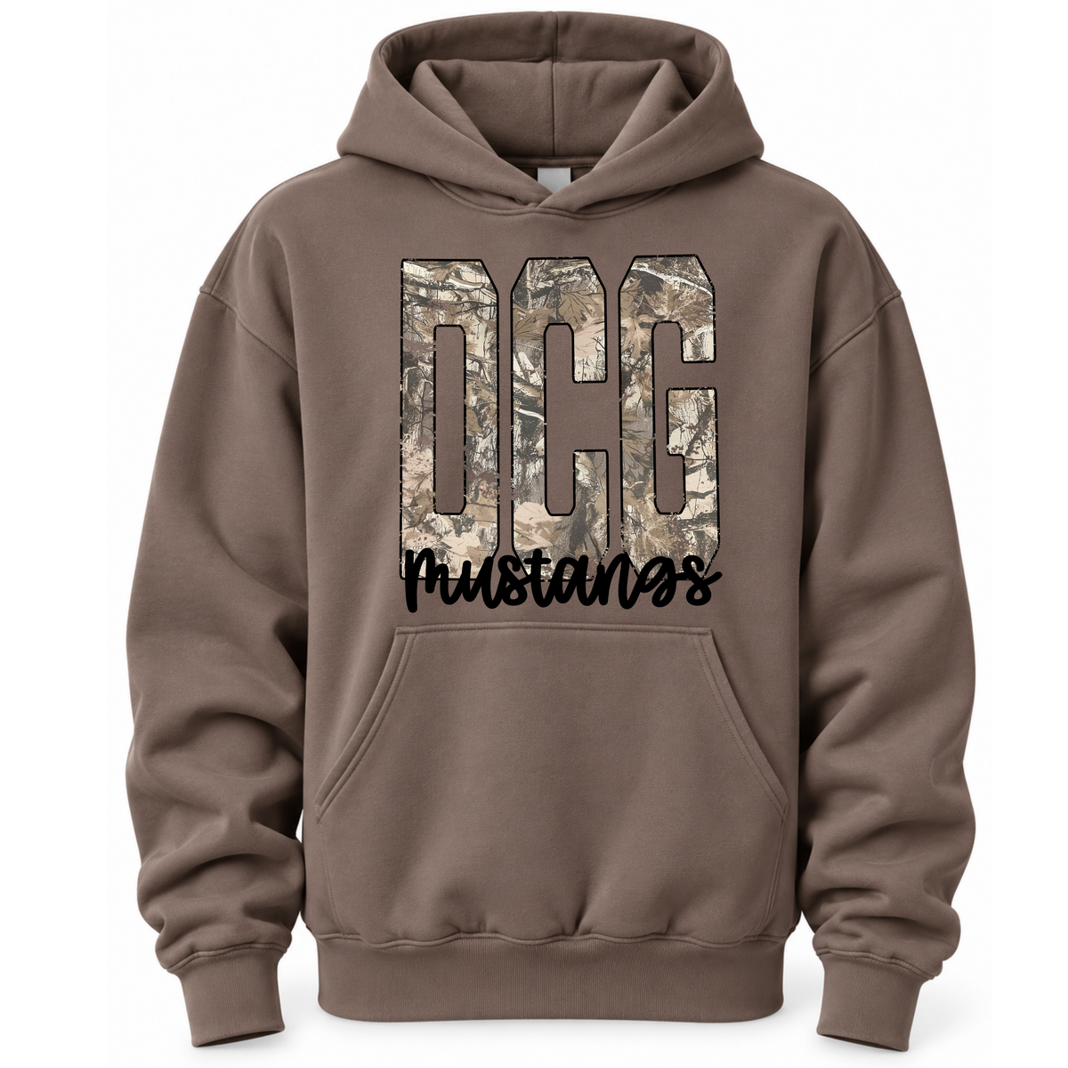 DCG Mustangs Camo Print Hoodie