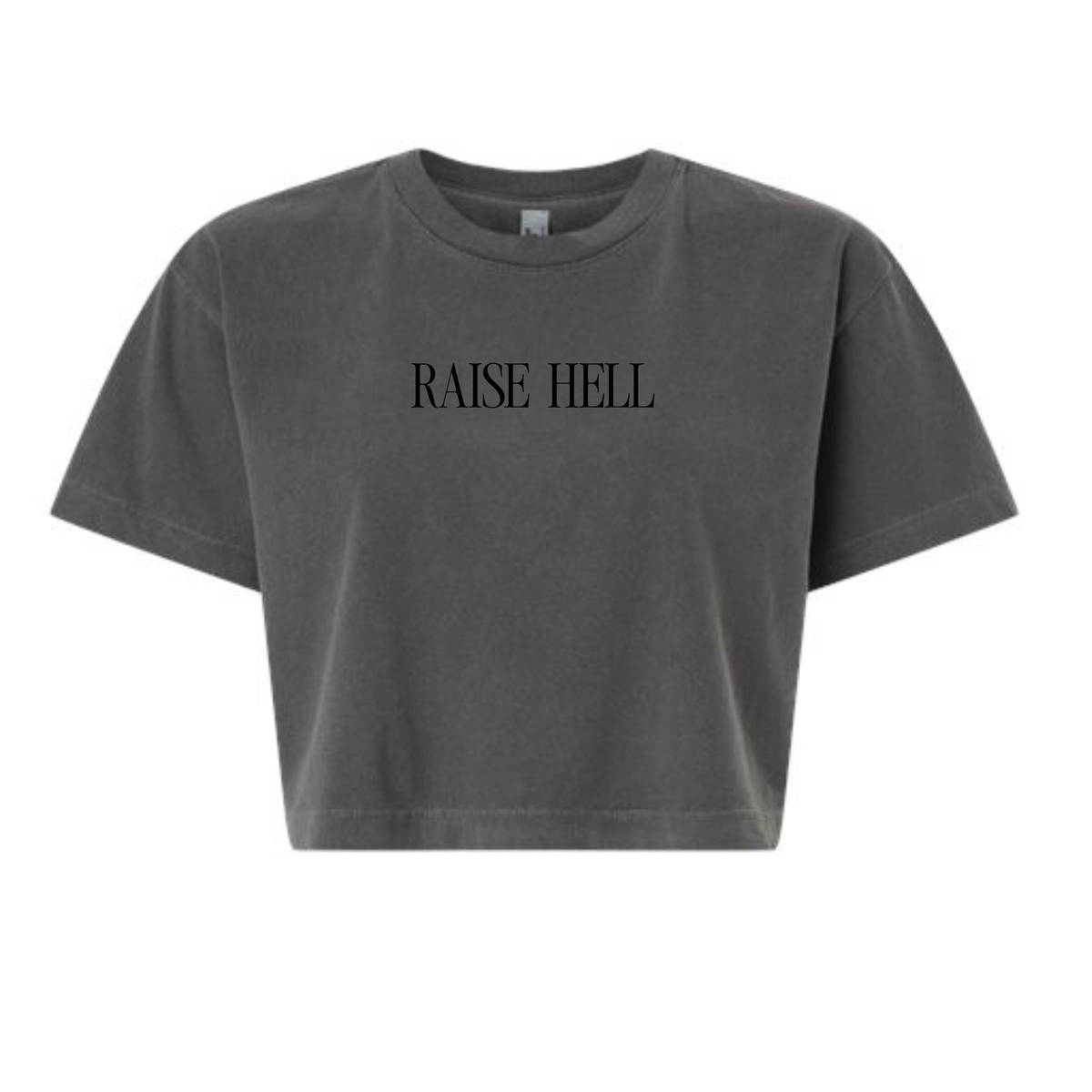 RAISE HELL | Cropped Tee