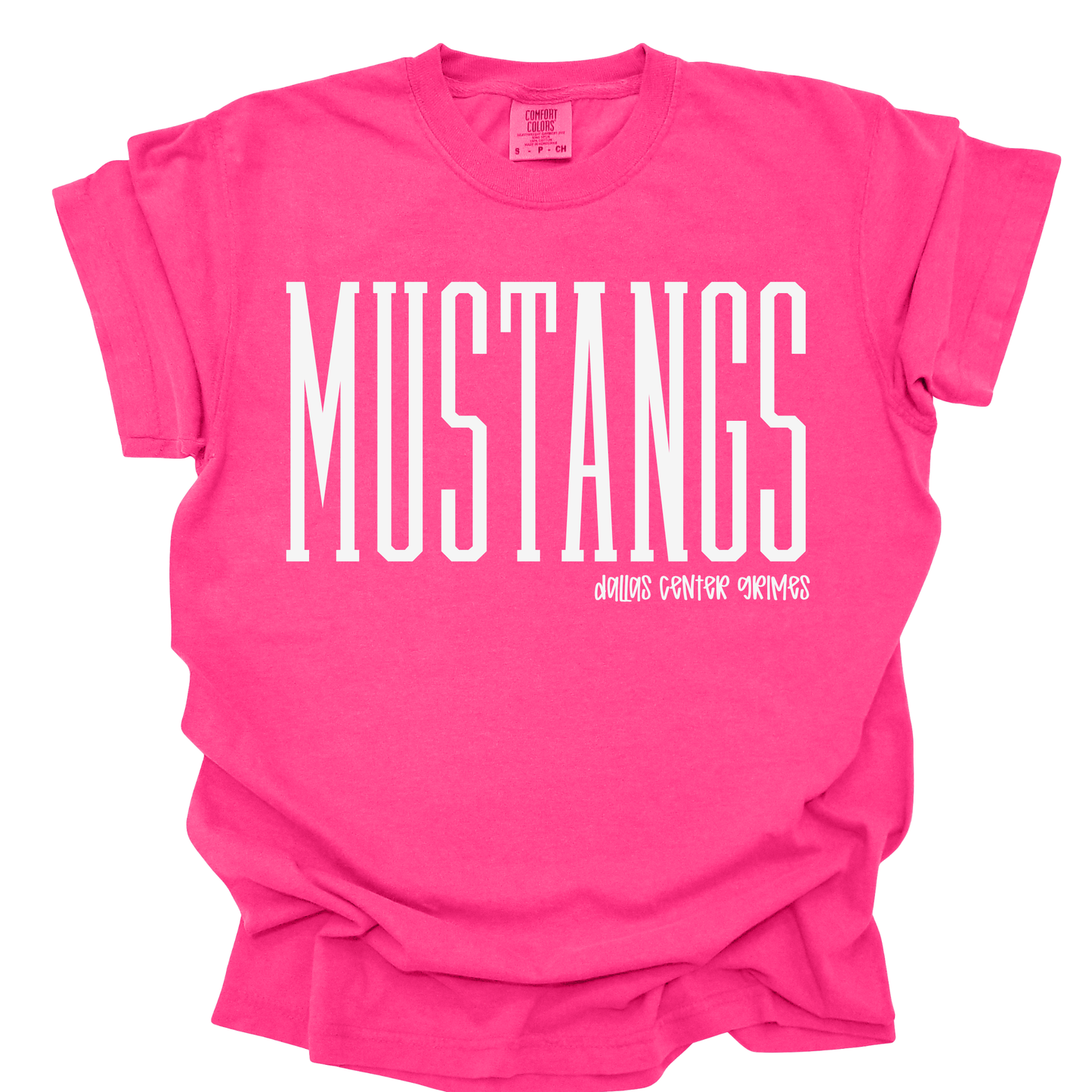 Custom Mascot Tee (Comfort Colors)