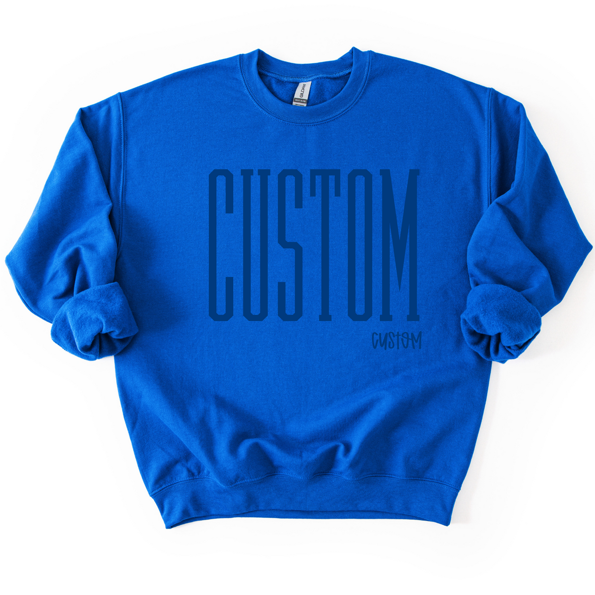 CUSTOM Tall Monochromatic Crewneck