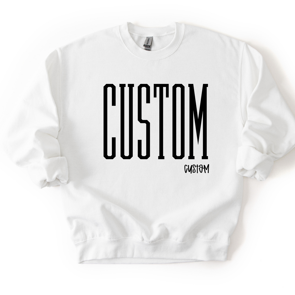 CUSTOM Tall Monochromatic Crewneck