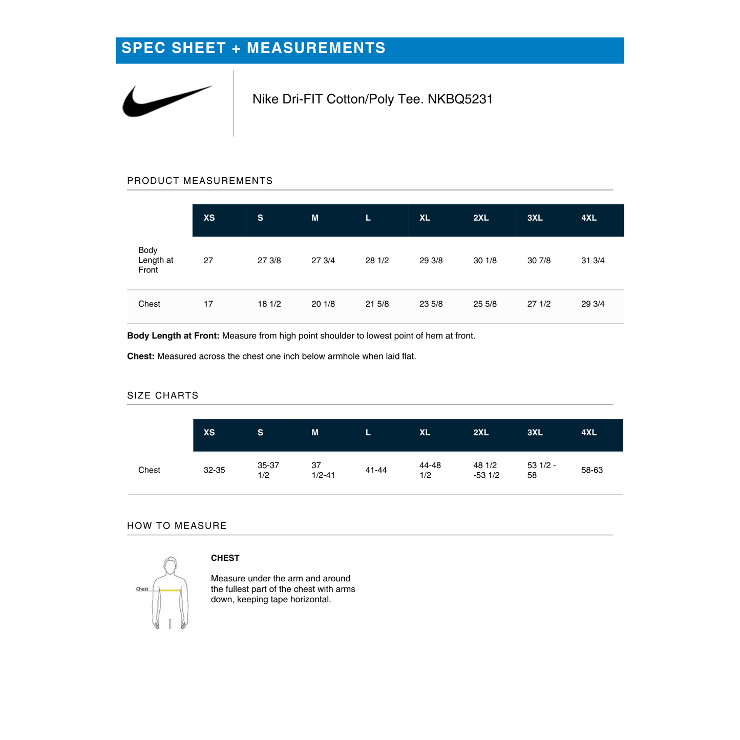 Nike Dri Fit Short Sleeve T