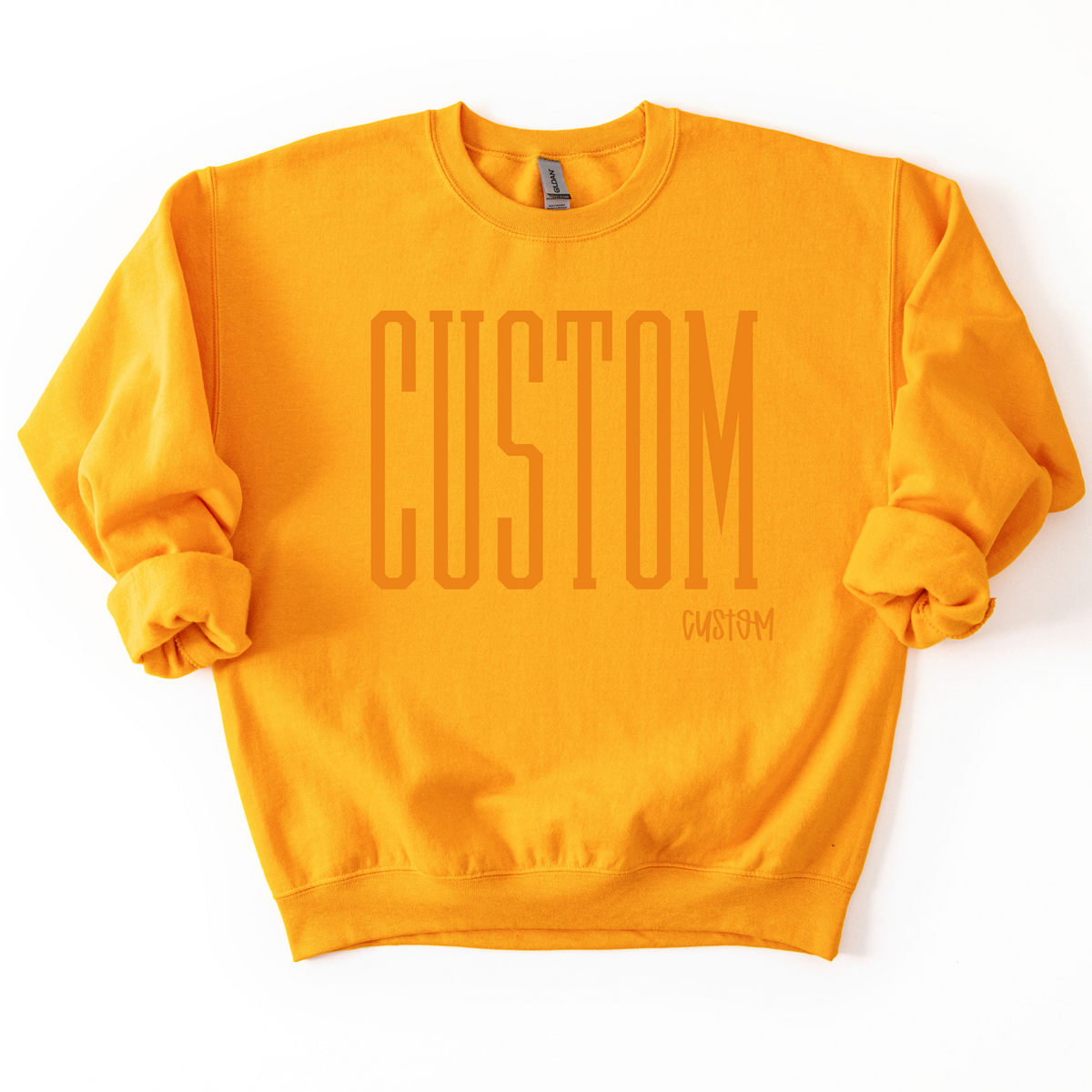 CUSTOM Tall Monochromatic Crewneck
