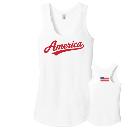 America Womens Tank