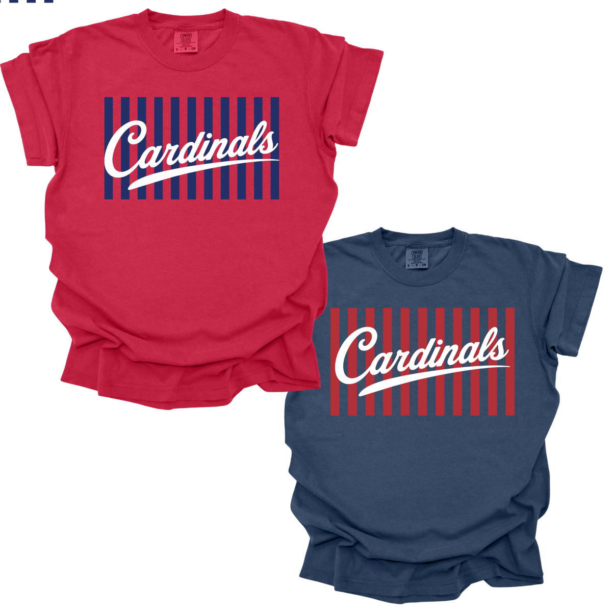 Cardinals Stripe Design