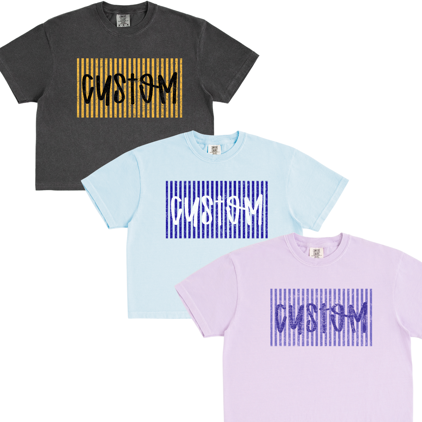 Custom Vintage Preppy Mom Crop