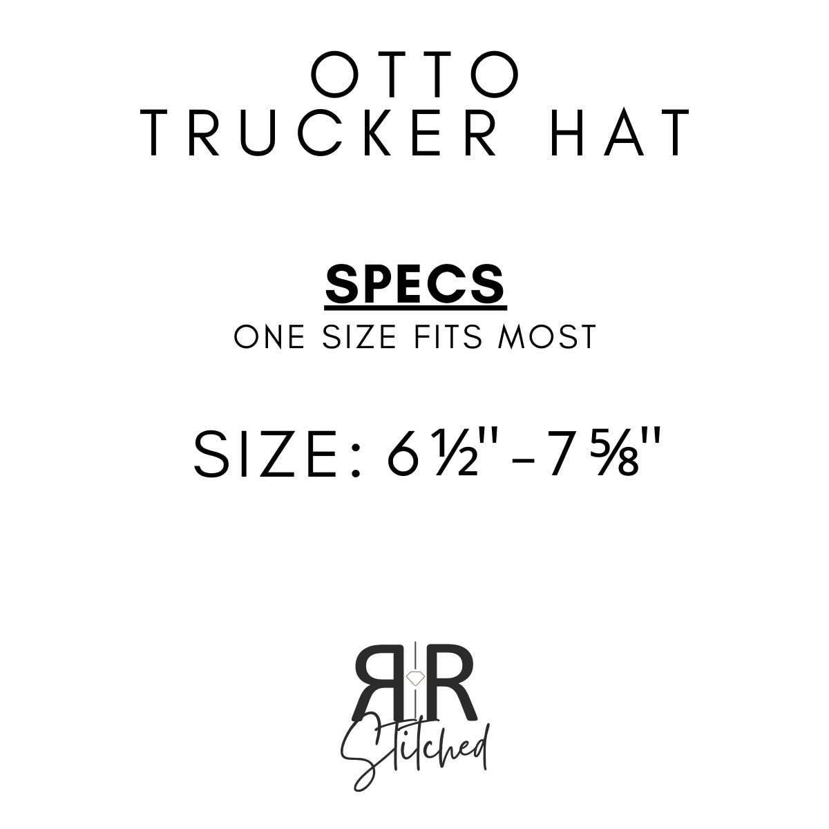 America 3D Puff Patriotic Trucker Hat