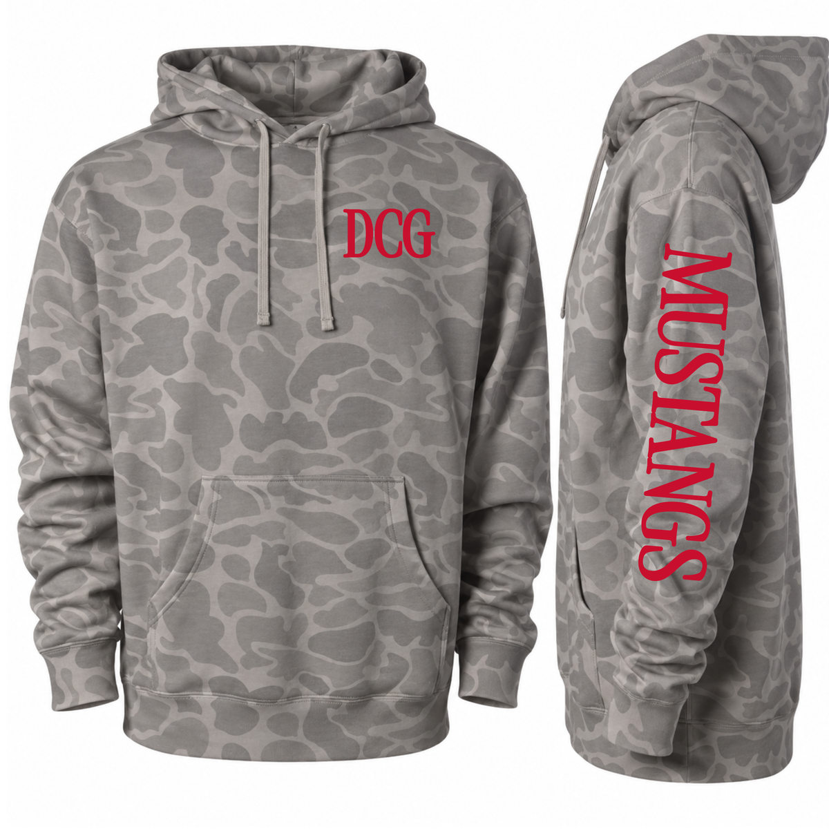 Vintage Duck Camo Hoodie - Custom