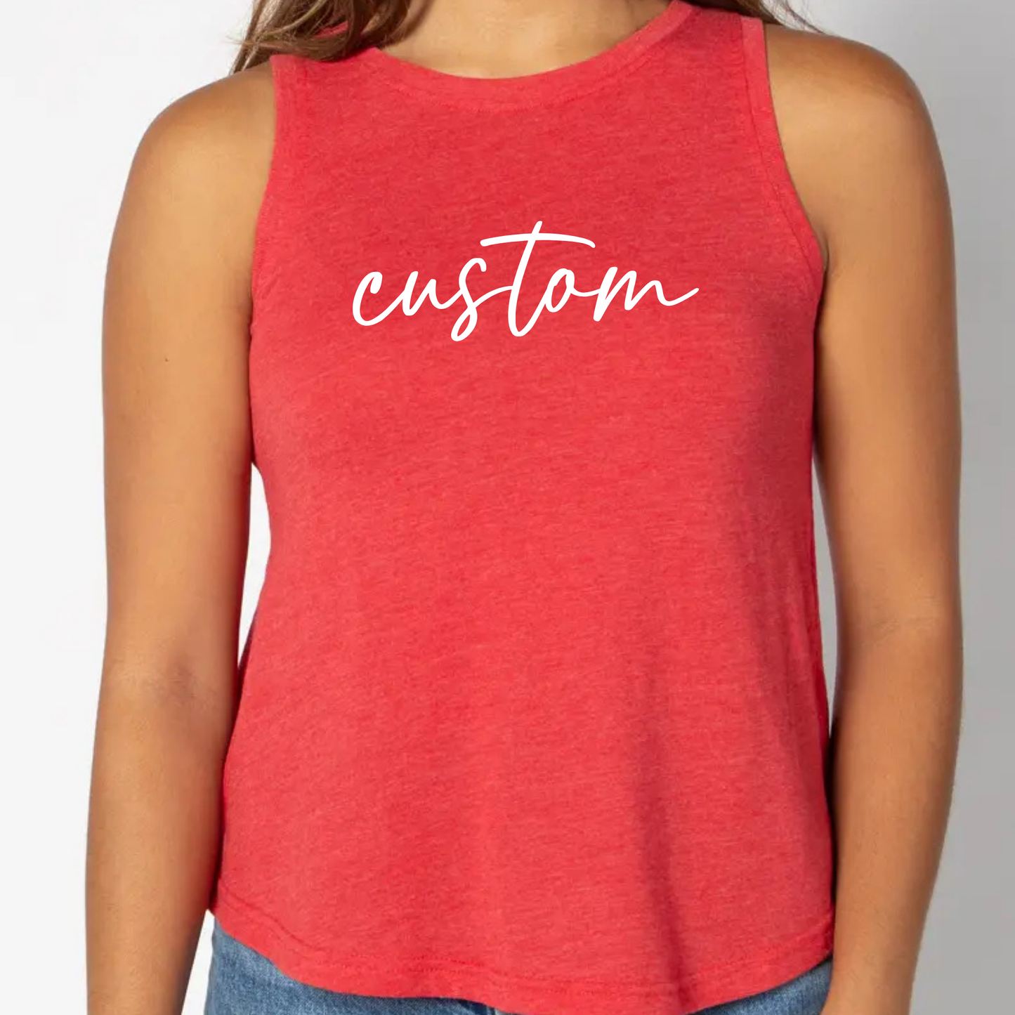 Chicka D Red Tank