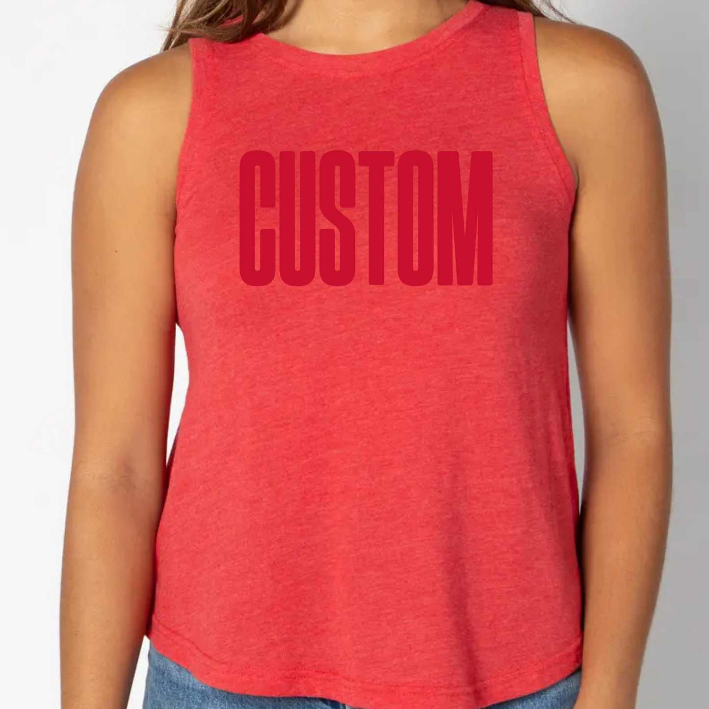 Chicka D Red Tank