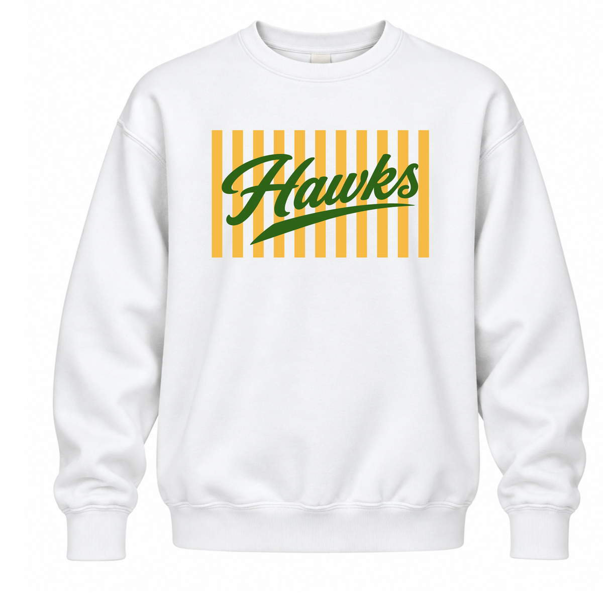 Custom Stripe Design Crewneck
