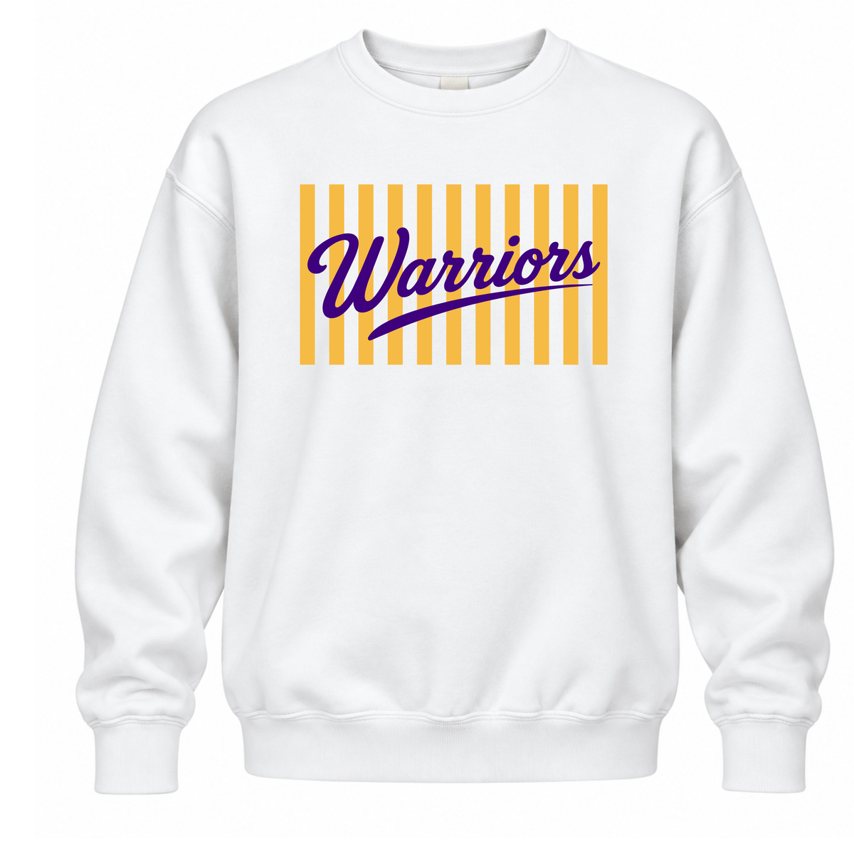Custom Stripe Design Crewneck
