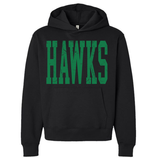 Custom Oversized Distressed Print