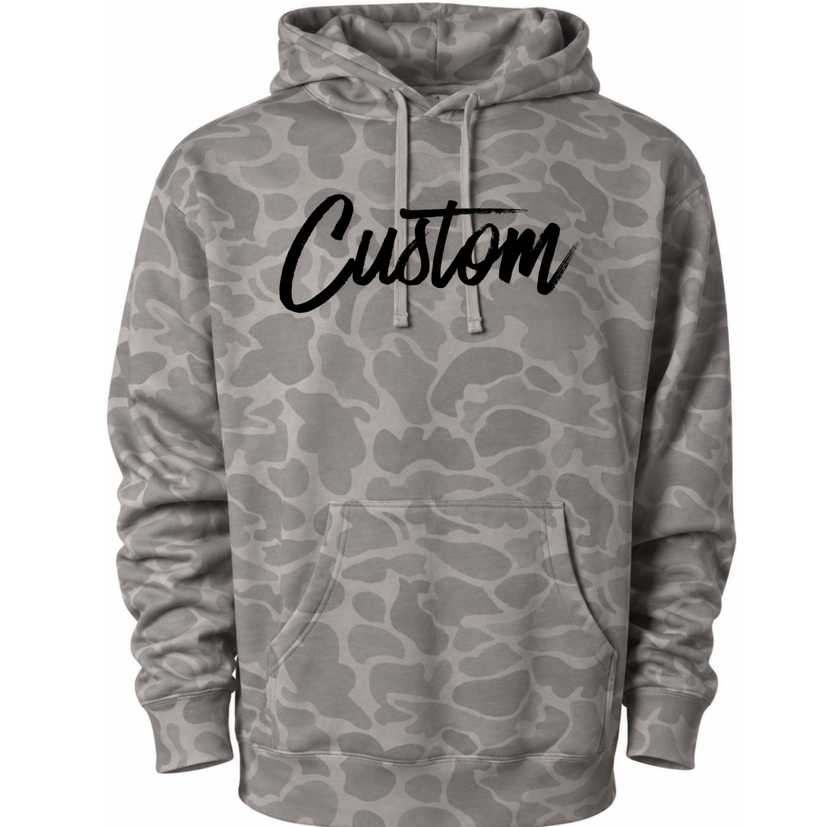 Script Vintage Duck Camo Hoodie - Custom