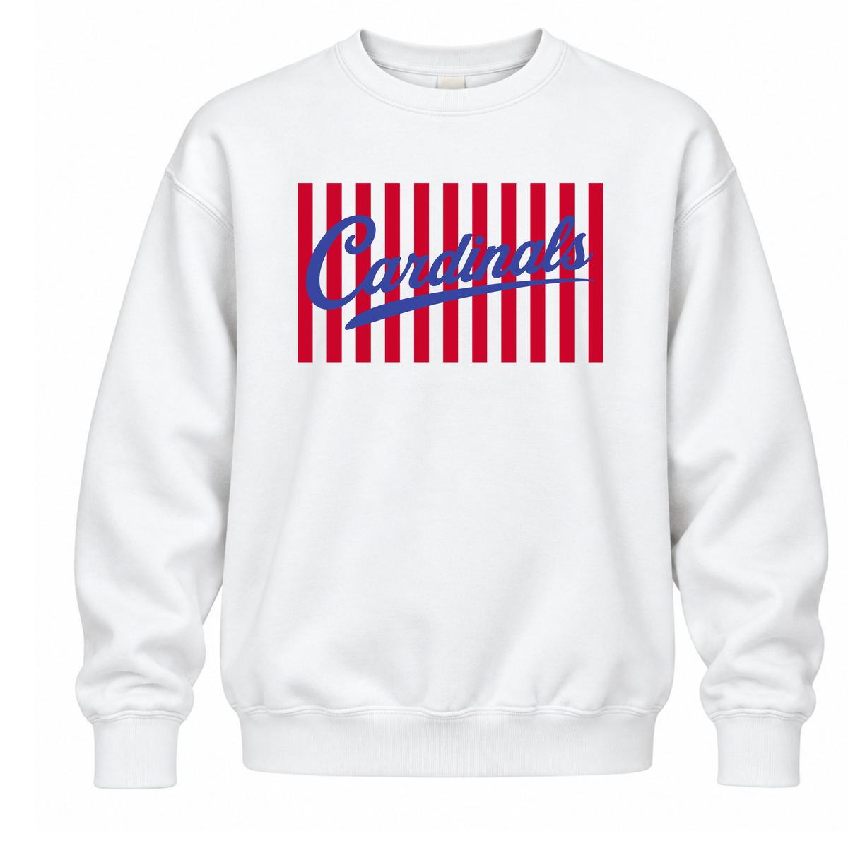 Custom Stripe Design Crewneck