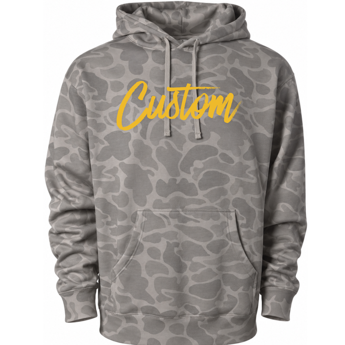 Script Vintage Duck Camo Hoodie - Custom
