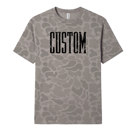 Vintage Duck Camo Tee - Customize!