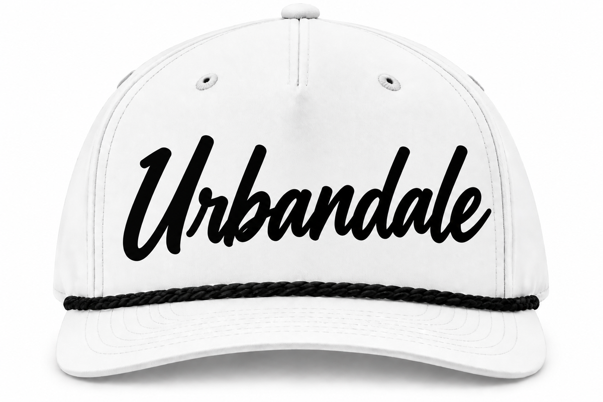 J-Hawks or Urbandale White Rope Hat