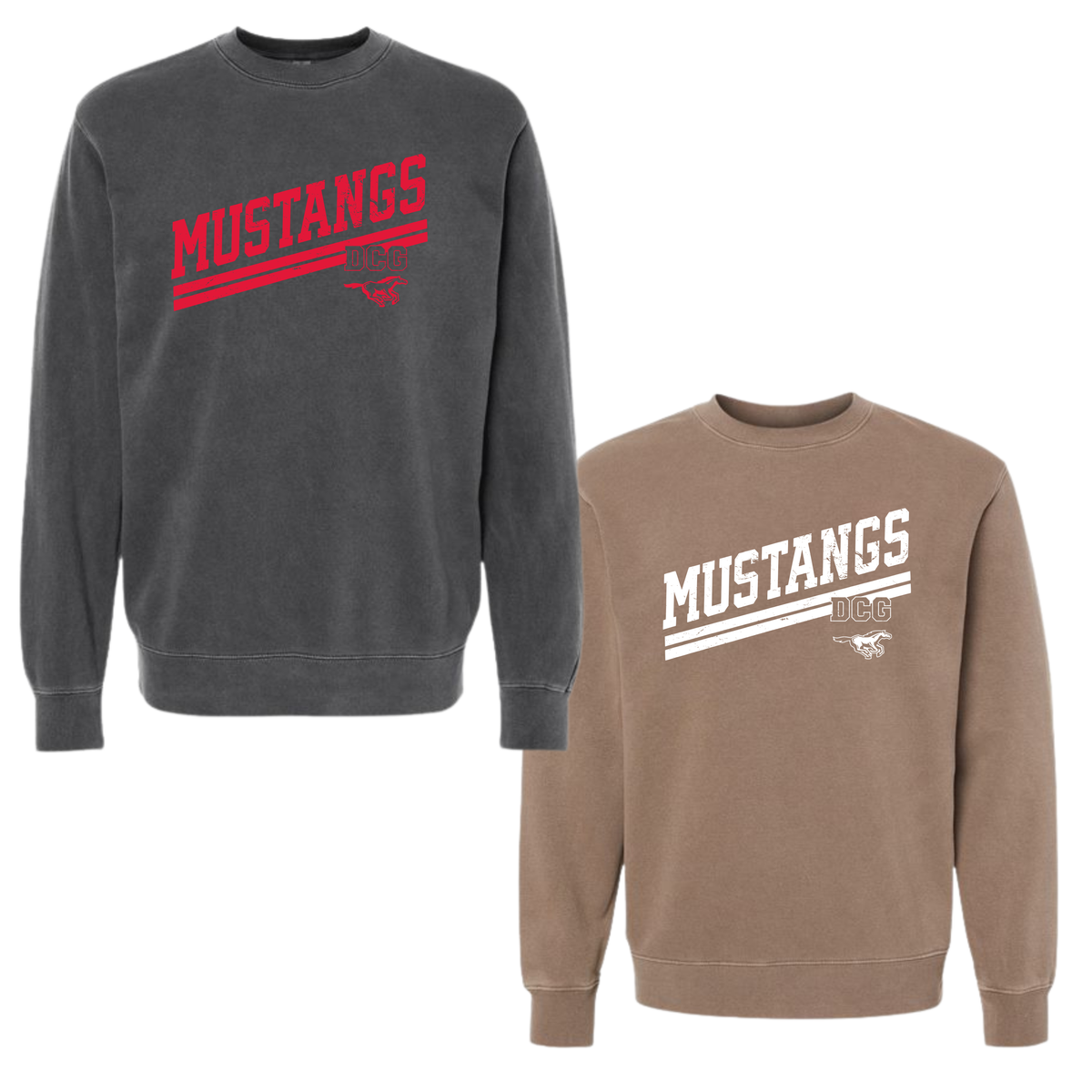 Mustangs DCG Crewnecks