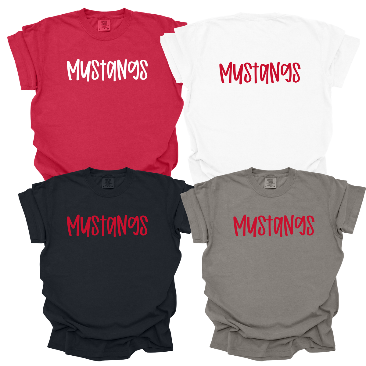 Mustangs Handwriting Design
