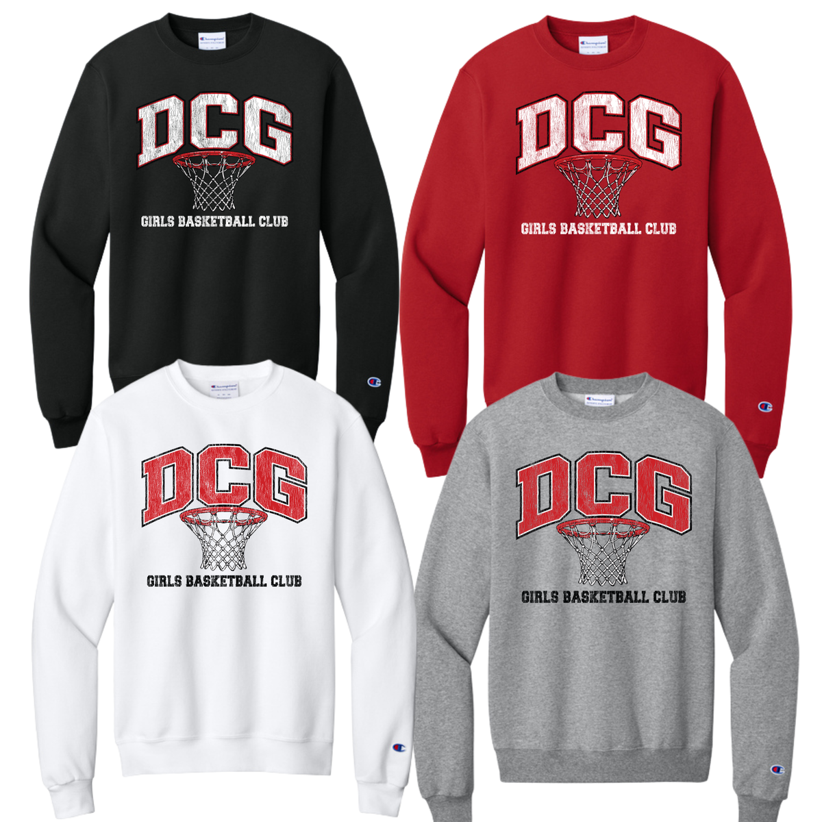 DCG Girls Basketball Club Crewnecks