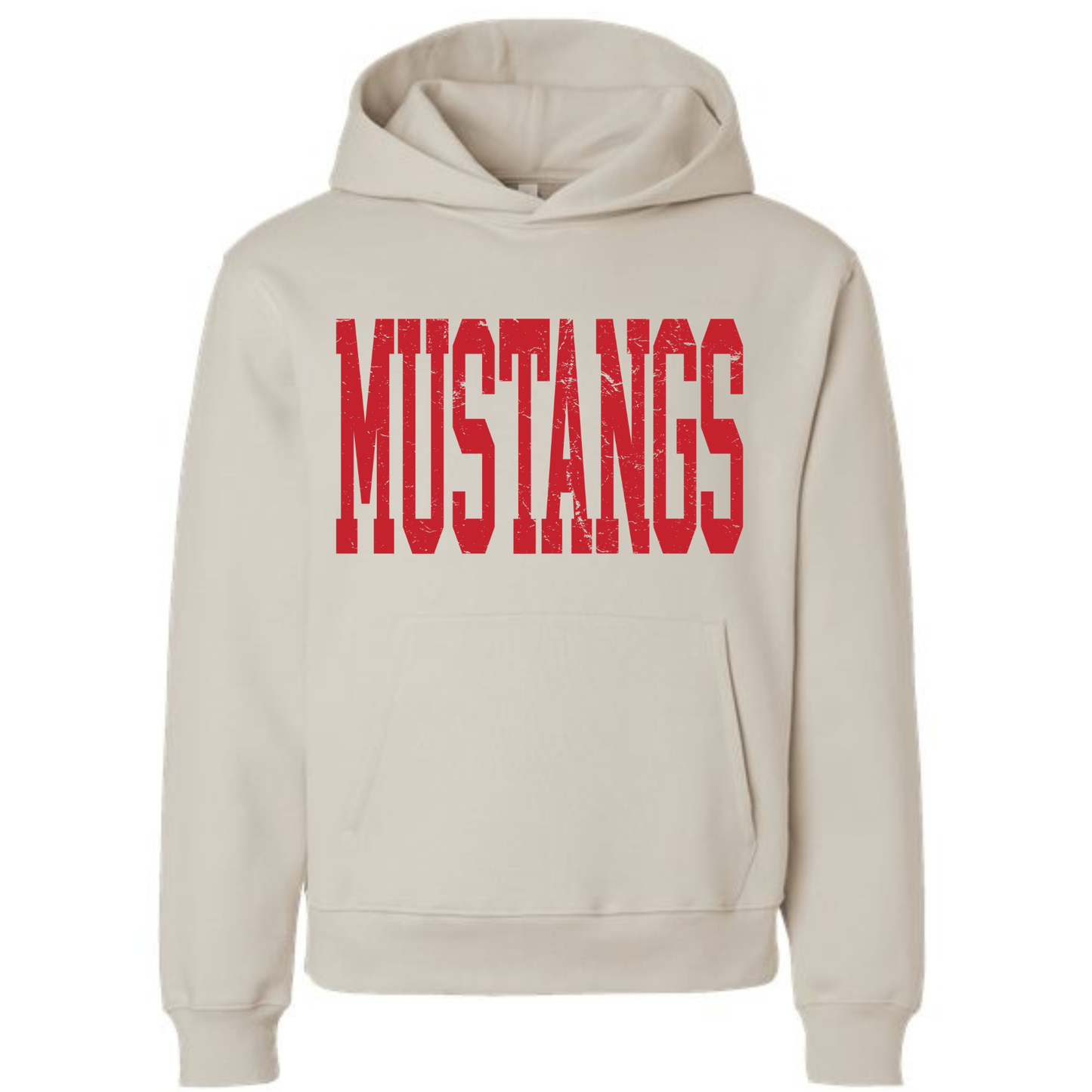 Custom Oversized Distressed Print