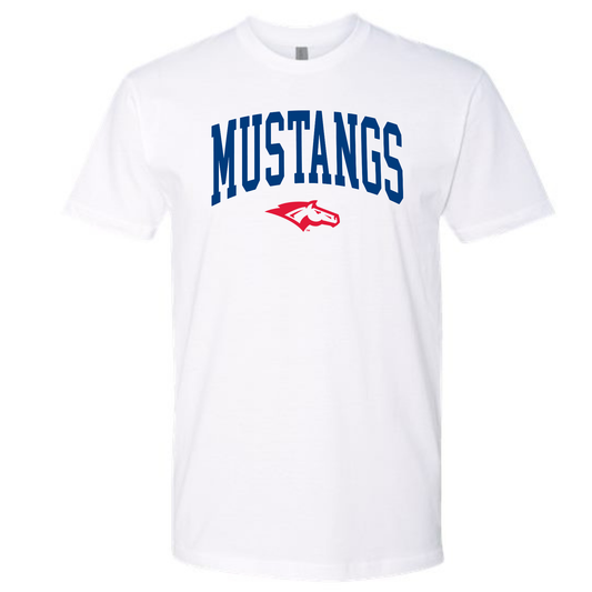 Red, White and Blue Mustangs T-shirt