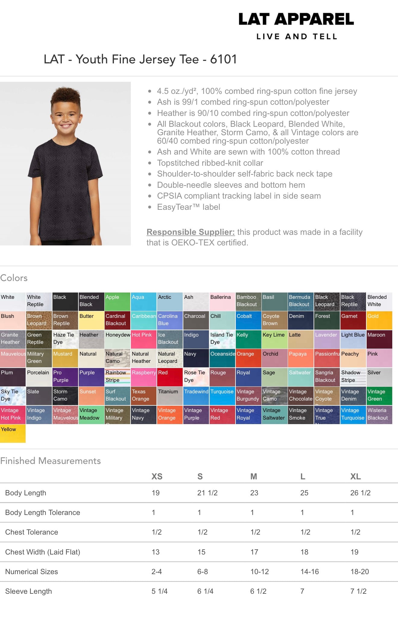 YOUTH CUSTOM Script T-shirt