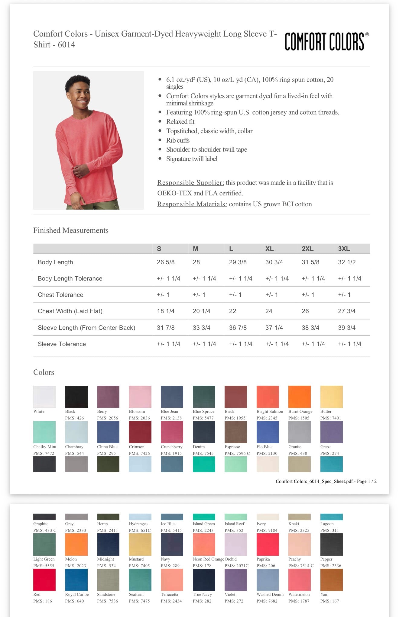 CUSTOM Team Script Long Sleeve T-shirt (adult & youth)