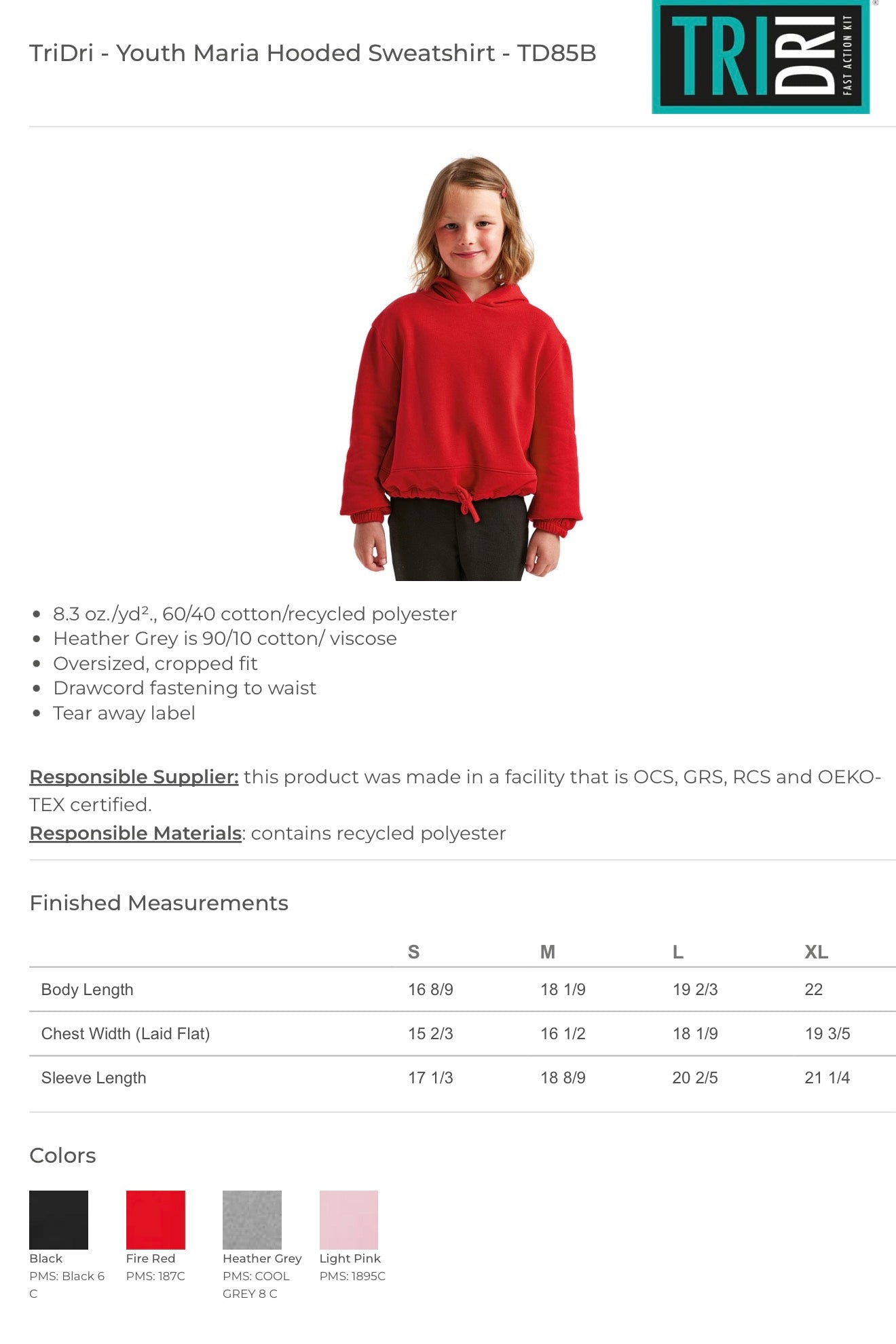 Girls Hoodie