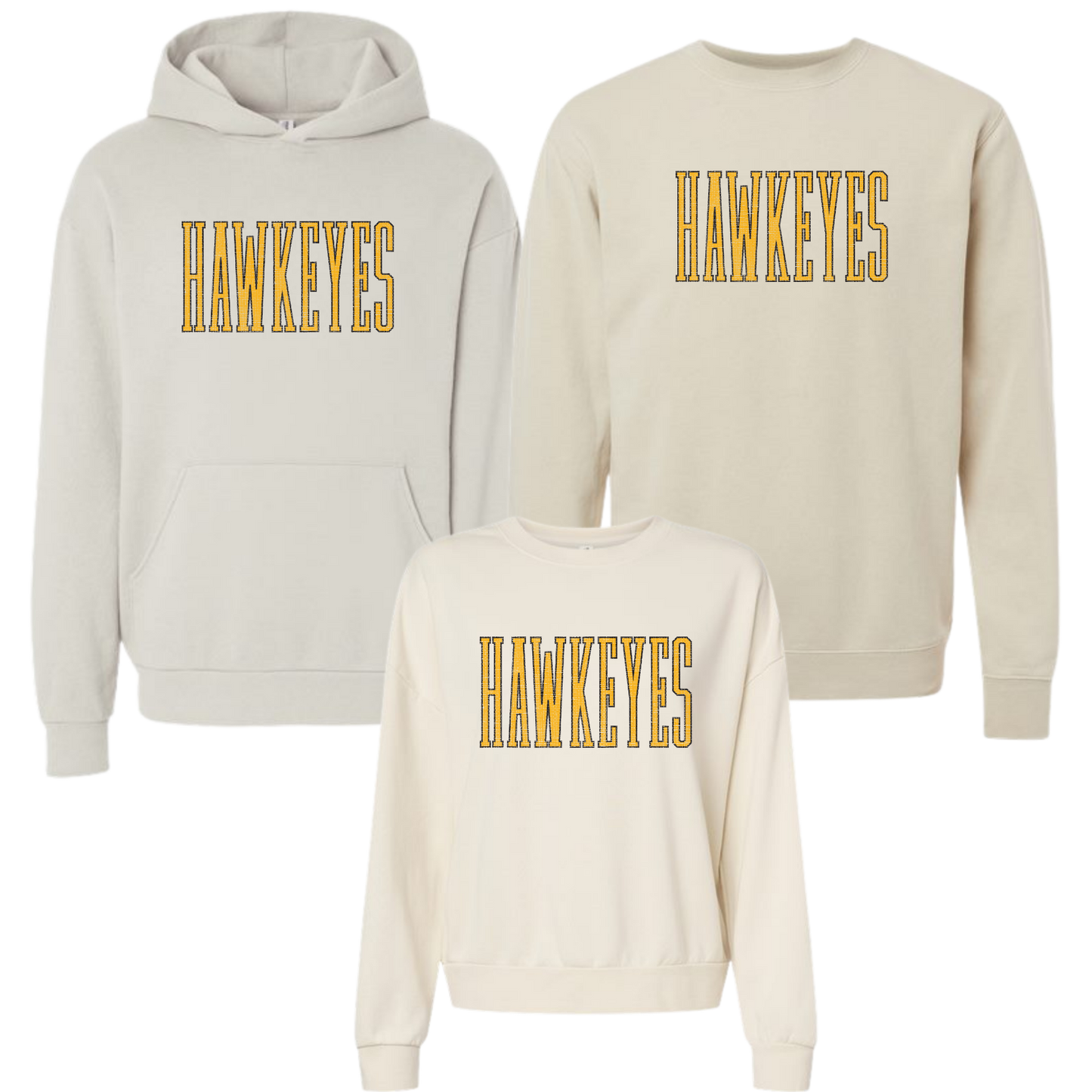 Ivory Sweatshirts 🖤💛