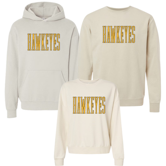 Ivory Sweatshirts 🖤💛