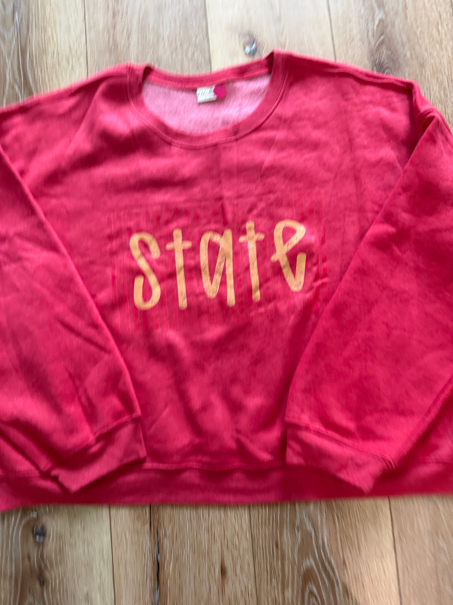 XL Oat Collective Cropped Crewneck