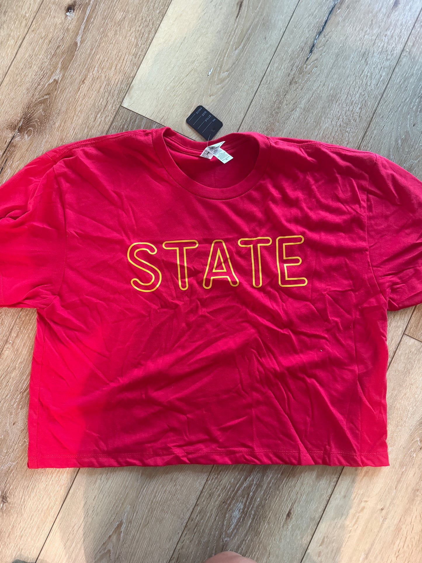 Next Level Crop Size XL T-shirt