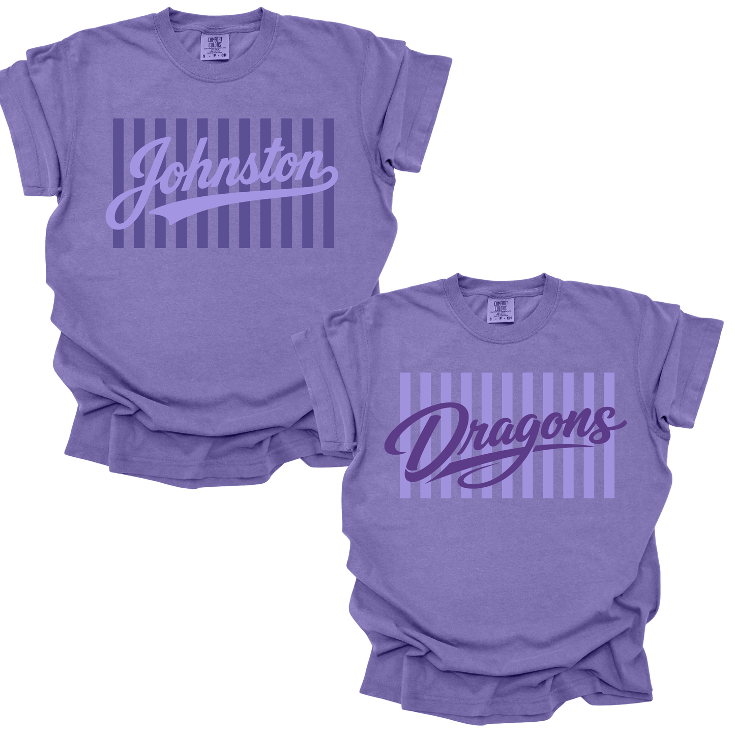 Johnston or Dragons Stripe Design